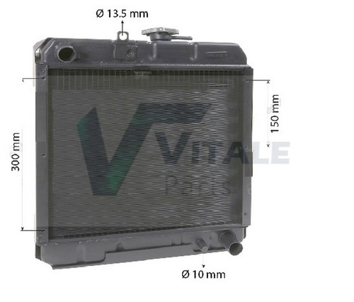 Radiateur eau tracteur - eau,