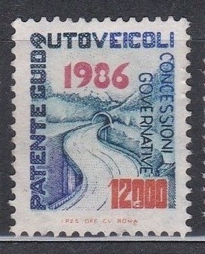 Italia 1986 marca da - 1986,