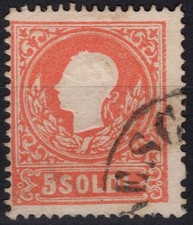 LOMBARDO VENETO 1858 5 SOLDI