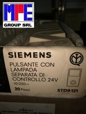 SIEMENS 5TD9121 PULSANTE CON LAMPADA 24V DELTA FUTURA  BIANCO