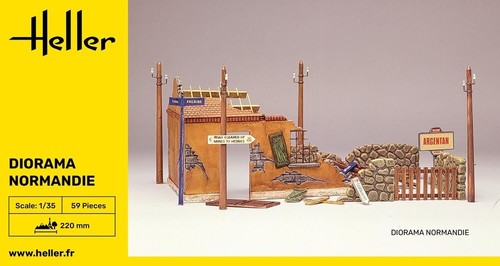 Heller diorama normandie - heller:,