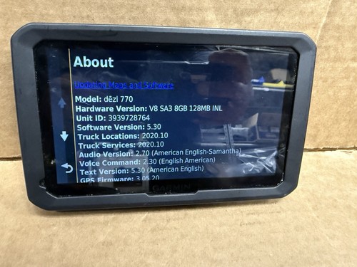 Garmin dezl 770lm gps - 770lm, 7"