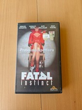 FATAL INSTINCT PROSSIMA APERTURA - VHS MGM/UA DA NOLEGGIO * RARA *