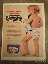  PUBBLICITÀ ORIG 1977 MOLTEX