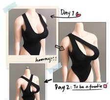 Modellino bikini monopezzo
