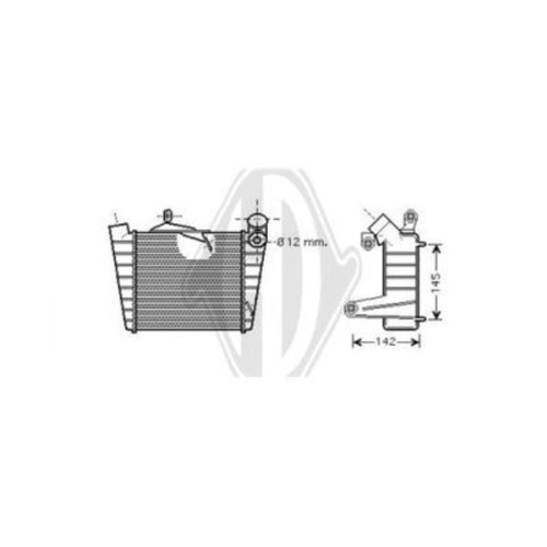 Intercooler diederichs adatto - diederichs,
