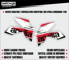 KIT ADESIVI GRAFICHE CONVOGLIATORI "AP01" compatibili con APRILIA DORSODURO 1200