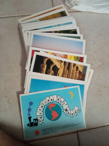 Raccolta cartoline dal mondo - raccolta,