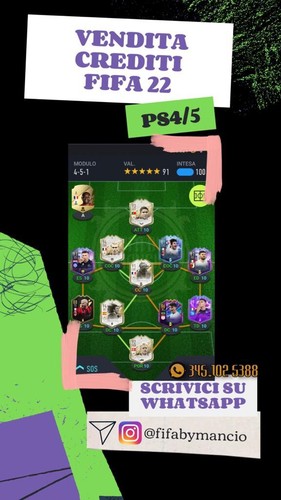 Crediti fifa ps5 ps4 xbox - 23, ps4,