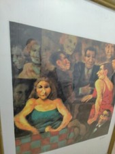 Remo Squillantini-  SERIGRAFIA   cm.50x70 con cornice