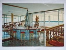 GENOVA Terrazza MARTINI il bar Piazza Dante vecchia cartolina