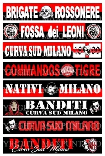 Milan adesivi stickers 2 - 16,