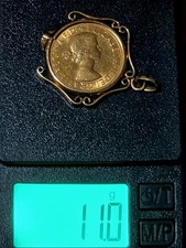 CIONDOLO STERLINA ORO REGINA