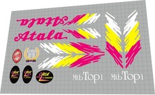 Set decalcomanie magenta Atala