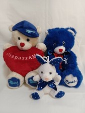 Lotto 3 Pupazzi Peluche Baci