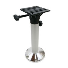 Alluminio Alto Barca Sedile Pedestal Con Regolabile Altezza - 50cm A 70cm