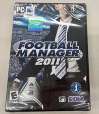 Football Manager 2011 Sega MLS Major League Soccer PC/Mac DVD sigillato in fabbrica.