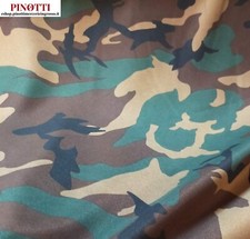 TESSUTO STOFFA MILITARE MIMETICO-CAMOUFLAGE- AL METRO/ ALTO CM 150-MADE IN ITALY