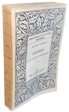 Arturo Farinelli HEBBEL E I