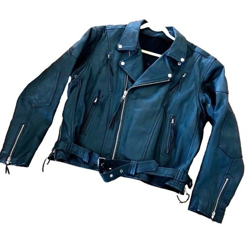 Giacca moto pelle - giacca,