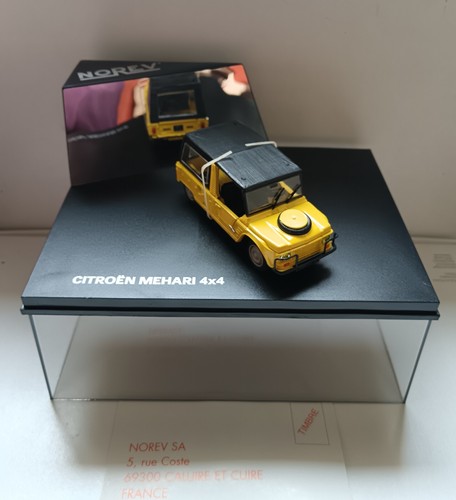 Citroën méhari 4x4 jaune - citroën,