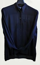 Giorgio Armani originale Camicia donna colore blu notte-taglia 42-regalo Natale