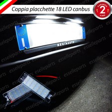 PLACCHETTE A LED LUCI TARGA 18