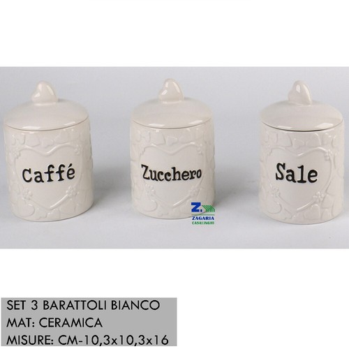 Set tris barattolo cucina - set,