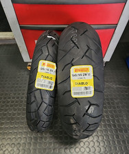 COPPIA GOMME MOTO NUOVE