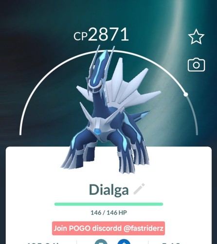 Pokémon dialga td - go,
