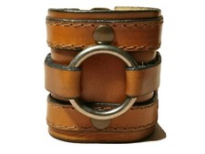 CUOIO POLSINO 100% IN VERO CUOIO DI TORO. LAVORAZIONE ARTIGIANALE DI QUALITA' 