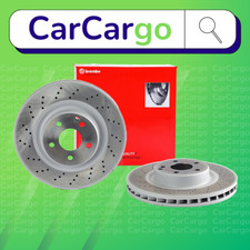 Coppia dischi freno anteriori forati ventilati Brembo Mercedes SL 280 2008-2012 330mm