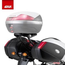 Rear rack Givi top cases