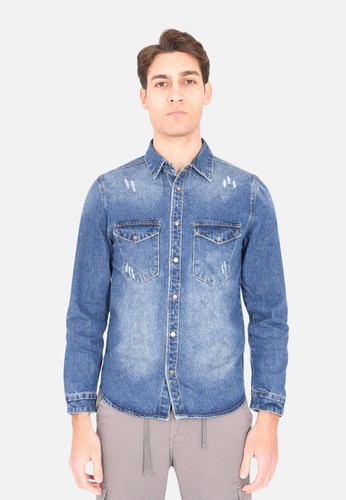 Camicia jeans uomo - jeans,
