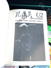 U2 Bono autografo firmato