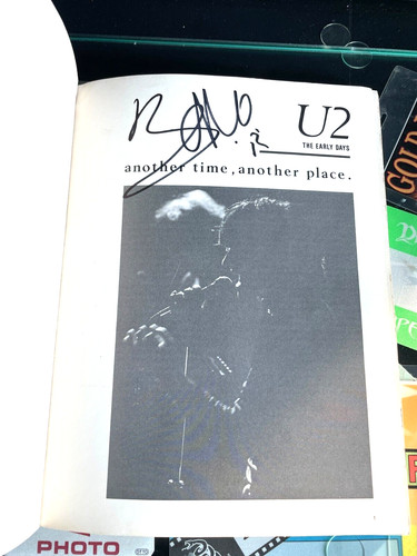 Bono autografo firmato - u2,