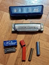 Armonica A Bocca HOHNER BLUES HARP e N 39 più Accordatori - Lotto