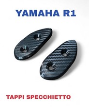 2Pz Tappi Specchietti Yamaha R1 YZF-R1 Texture Carbonio 