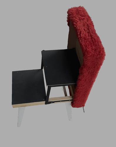 Sgabello pieghevole due - sgabello,