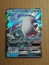 CARTA POKEMON WISHIWASHI GX IN