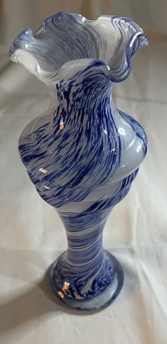 Vaso vetro murano blu - vetro,