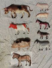 Lotto di 9 animali giocattolo