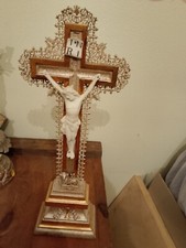 CROCIFISSO LEGNO DA TAVOLO
