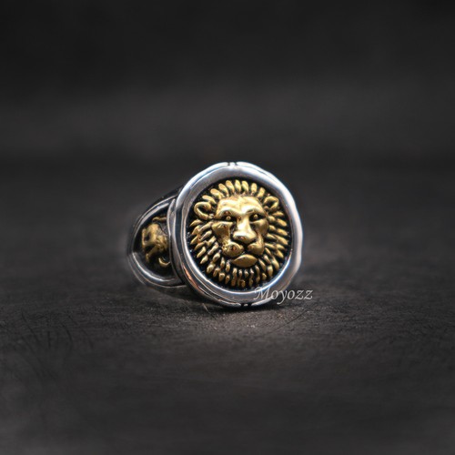 Anello uomo acciaio inox - acciaio, oro