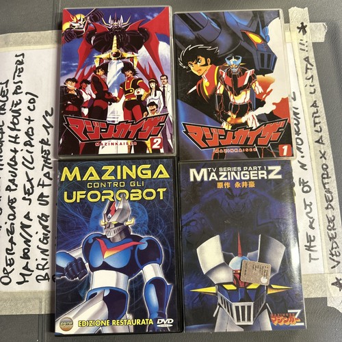 Mazinga dvd collection - dvd,