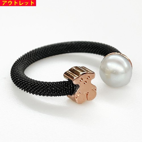 Tous anello argento oro - tous,