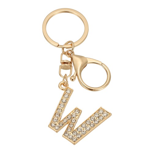 Keychain with initial letter - with,