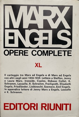Marx engels opere complete - engels,