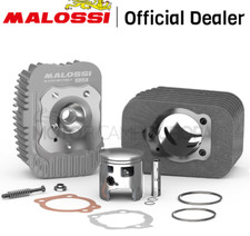 GRUPPO TERMICO KIT 75cc CILINDRO PISTONE MALOSSI ?46,5 sp.10 PIAGGIO CIAO 50 /PX