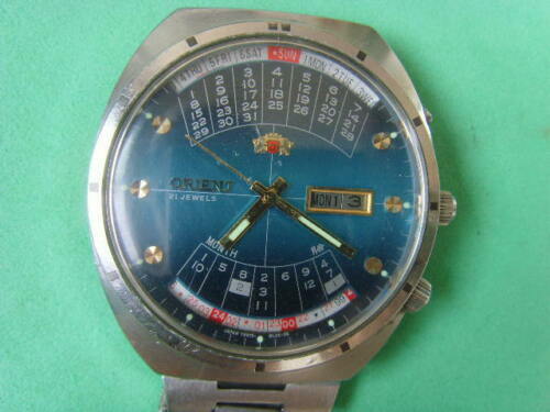 Orient calendario perpetuo - calendario, 21j